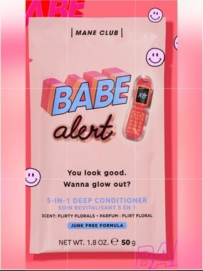 💈 BABE ALERT
Smoothing Hair Mask 
DEEP CONDITIONING HAIR MASK FOR SILKY HAIR